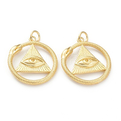 Brass Pendants KK-P200-07G-1