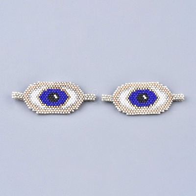 Handmade Seed Beads Links Connectors SEED-I012-02A-1