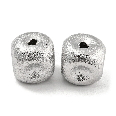 Brass Textured Beads KK-P258-04C-P-1