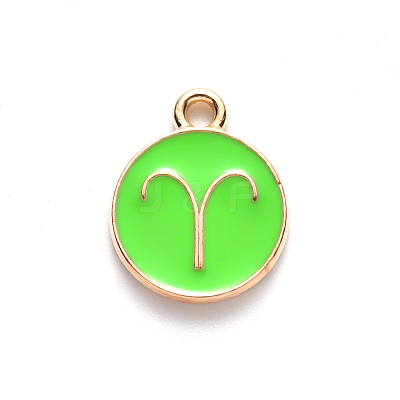 Alloy Enamel Pendants LS-ENAM-S124-01A-06A-1