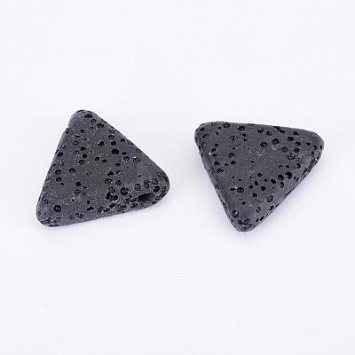 Natural Lava Rock Beads G-P316-H-1