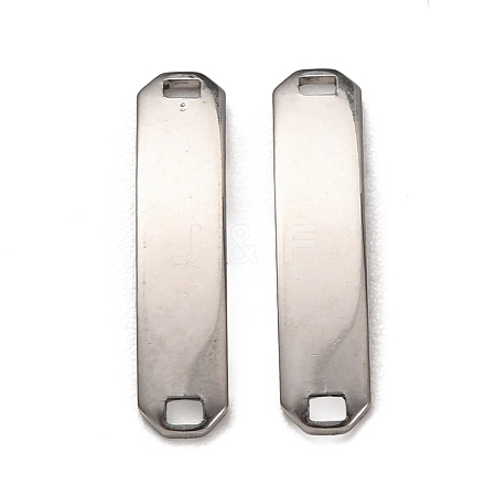 201 Stainless Steel Links Connector Charms STAS-P451-02A-P-1