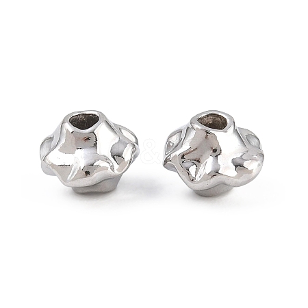 Irregular 304 Stainless Steel Beads STAS-D394-03N-P-1
