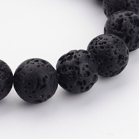 Natural Lava Rock Beads Strands LS-G434-13-1