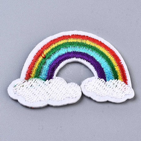 Rainbow Appliques DIY-S041-064-1