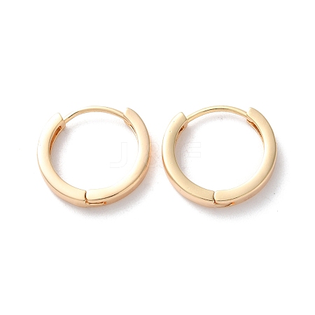 Rack Plating Brass Hoop Earrings EJEW-S241-13G-1