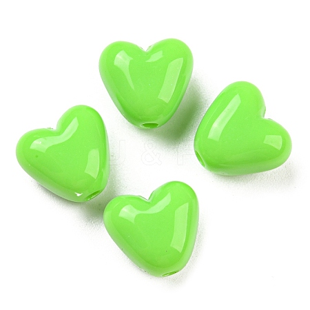 Opaque Acrylic Beads OACR-B013-27A-1