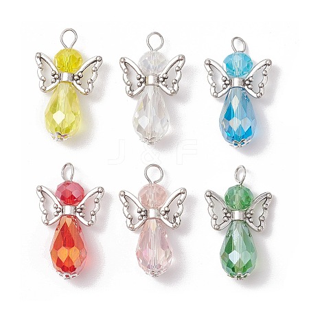 Glass Pendants PALLOY-JF03356-04-1