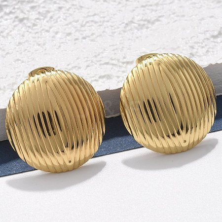 304 Stainless Steel Stud Earrings EJEW-L296-013G-02-1