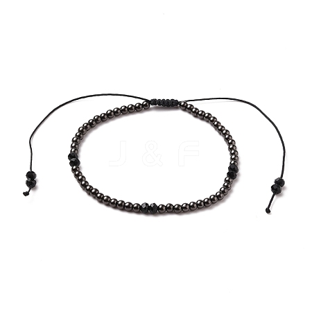 Adjustable Nylon Cord Braided Bead Bracelets BJEW-JB05734-02-1