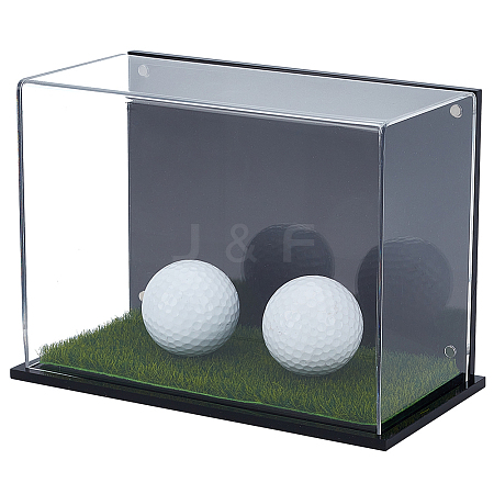 Acrylic & Magnet & Plastic Display Box ODIS-WH0061-81-1
