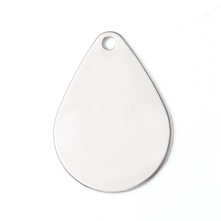 Non-Tarnish 201 Stainless Steel Pendants STAS-L232-054P-1