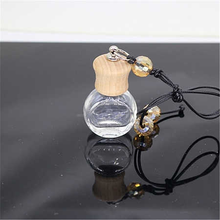 Empty Glass Perfume Bottle Pendants PW22121512354-1