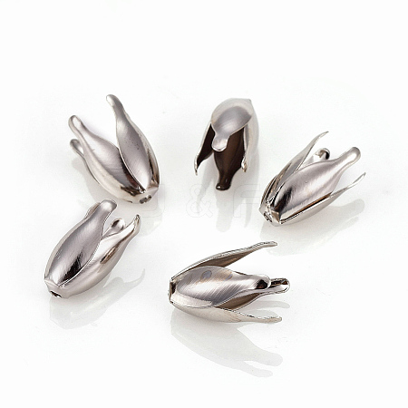 4-Petal Iron Bead Caps LS-X-IFIN-F152-01P-1