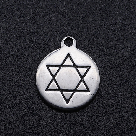 201 Stainless Steel Charms STAS-S105-T765-1
