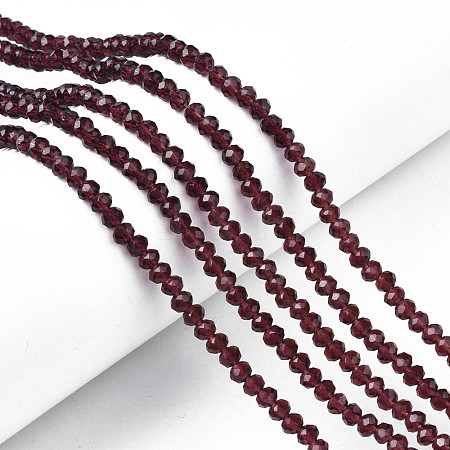 Glass Beads Strands EGLA-A034-T4mm-D26-1