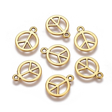 Tibetan Style Alloy Charms GLF11179Y-1