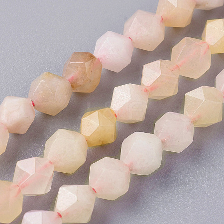 Natural Pink Aventurine Beads Strands G-F668-04-10mm-1