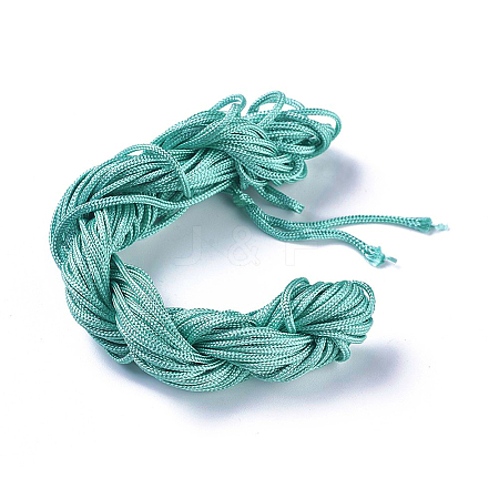 Nylon Braided Cord LS-NWIR-WH0007-A23-1