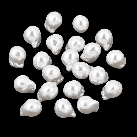 ABS Plastic Imitation Pearl Beads PL-CBA8DB3-14-1