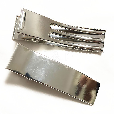 Iron Hair Duckbill Clips OHAR-H003-08P-1