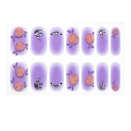 Full Cover Nombre Nail Stickers MRMJ-S060-ZX3358-1