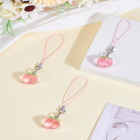 Cell Phone Strap Charm HJEW-LP0001-32-1
