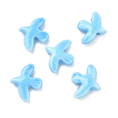 Handmade Porcelain Beads PORC-D013-01H-1