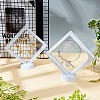 Polyethylene(PE) 3D Floating Frame Display Holder ODIS-FH0001-02B-02-4