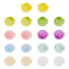 18Pcs 9 Colors Handmade Porcelain Ceramic Beads PORC-TA0001-50-1