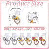 12Pcs 3 Colors Plastic Mobile Dustproof Plugs HJEW-HY00089-2