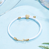 1pc Adjustable Nylon Cord Slider Bracelets for Women BJEW-LP0001-33L-G-3