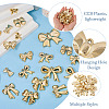 20Pcs 10 Styles CCB Plastic Pendants CCB-TA0001-19B-5