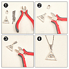 Dangle Earring Findings STAS-UN0016-23RG-5