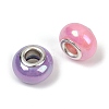 Opaque Resin European Beads RESI-C059-01G-2