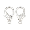 Tibetan Style Alloy Lobster Claw Clasps PALLOY-O027-P01-1