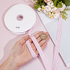 Polyester Ribbons SRIB-WH0011-359B-03-3