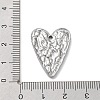 Non-Tarnish 304 Stainless Steel Pendants X-STAS-M323-54P-3