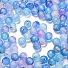 Frosted Transparent Acrylic Beads X1-OACR-F013-13D-1