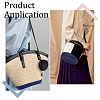   2Pcs 2 Style Imitation Leather Bag Bottom AJEW-PH0003-77-2