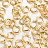Brass Open Jump Rings KK-F371-5mm-02G-2