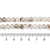 Natural Dendritic Agate Beads Strands G-A248-A07-01-5