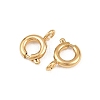 304 Stainless Steel Spring Gate Rings X-STAS-P437-11G-2