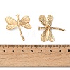 304 Stainless Steel Stud Earrings for Women SA-CBA0933-02G-3