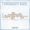 1pc Alloy Hair Bobby Pins PHAR-LP0001-05G-2
