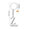 Alloy Keychains KEYC-TADJ0001-11Z-3