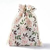 Burlap Packing Pouches Drawstring Bags ABAG-L016-A01-3