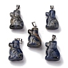 Natural Blue Spot Jasper Pendants G-B127-07P-02-2