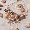 Trendy Starfish and Conch Jewelry Sets SJEW-PH0001-02G-9