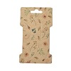 Kraft Paper Hair Clip Display Cards DIY-B061-06A-08-1